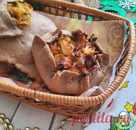 Гречневые пирожки с капустой Кулинарный рецепт