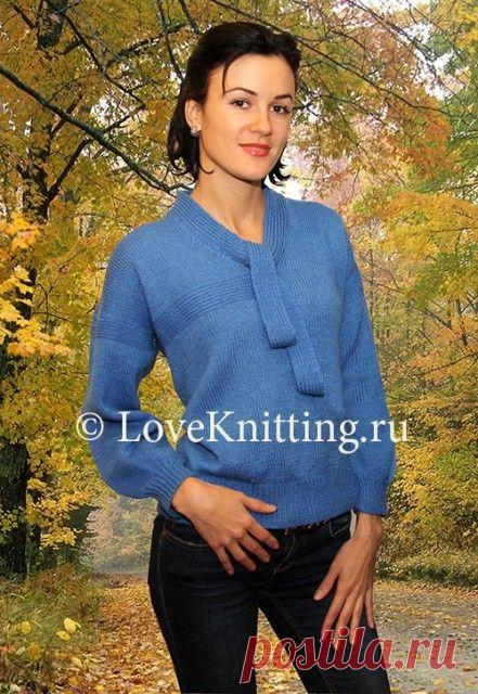Джемпер на завязках | Искусница