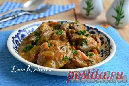 Подлива из куриной печени - рецепт с фото