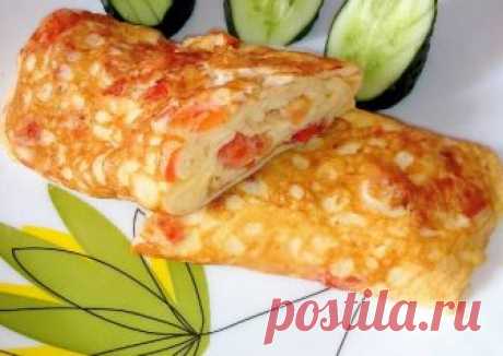 Яичный рулет🍳 Автор рецепта Svt Novob - Cookpad