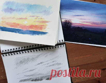 How to paint sunrises and sunsets - Artists & Illustrators - Original art for sale direct from the artist
