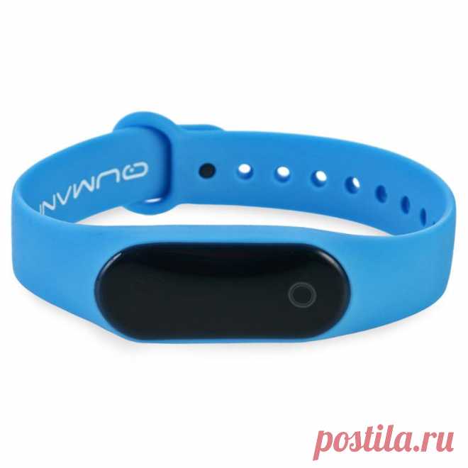 #Фитнес-браслет Qumann QSB-08, голубой  Цена 1590 рублей 
Фитнес-браслет Qumann QSB-08 — это удобный и функциональный аксессуар для всех, кто следит за своим здоровьем. Широкий функционал позволит отслеживать частоту сердечного ритма, количество шагов, сделанных в течение дня и напомнит об отсутствии активности.
http://shop.webdiz.com.ua/goods/fitnes-braslet-qumann-qsb-08-goluboj/