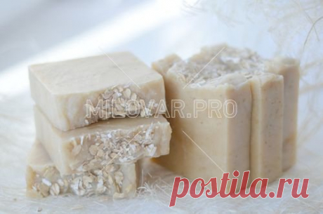 Овсяное мыло своими руками