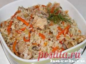 Плов с рыбными консервами | Фоторецепт с подробным описанием от Харч.ру