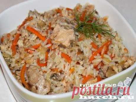 Плов с рыбными консервами | Фоторецепт с подробным описанием от Харч.ру