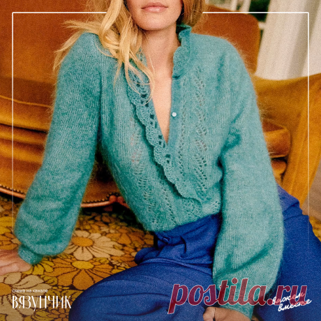 Лаконичные жакеты от Сезан с моими схемами и пояснениями | Вязунчик — вяжем вместе | Дзен