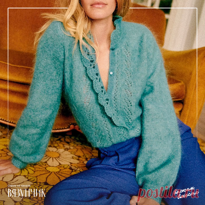 Лаконичные жакеты от Сезан с моими схемами и пояснениями | Вязунчик — вяжем вместе | Дзен
