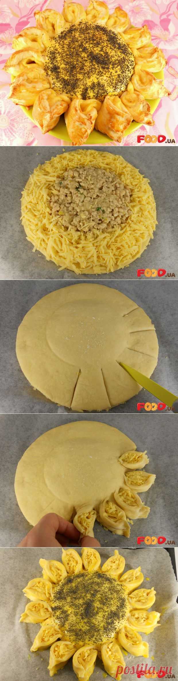 Пирог с мясом и сыром - Кулинарные рецепты на Food.ua