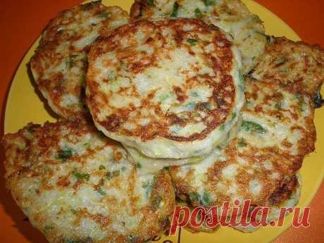 Капустные оладьи