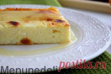 Пудинг из творога, запеченный как в детском саду | Четыре вкуса