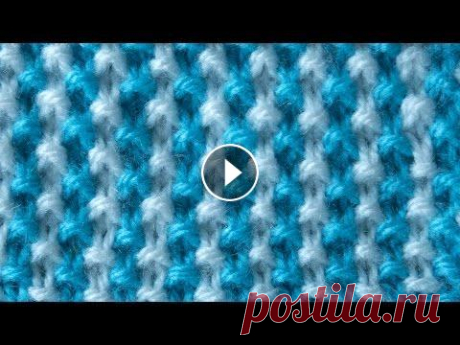 Двухцветный узор спицами Узелки Двухцветный узор Узелки можно использовать для вязания детских вещей. Подробное описание этого узора: Простые узоры спицами: Резинки : Араны: жгуты, к...