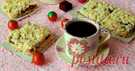 Быстрый пирог без яиц с вареньем к чаю рецепт с фото - 1000.menu