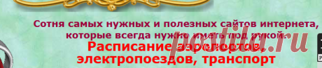 100 самых полезных сайтов Интернета