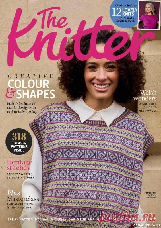 Вязаные проекты спицами в журнале &laquo;The Knitter №215 2025&raquo; | Журналы