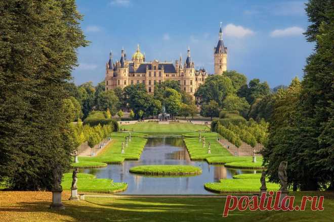 masterok: Замки Германии: Шверинский замок (Schwerin Castle)
