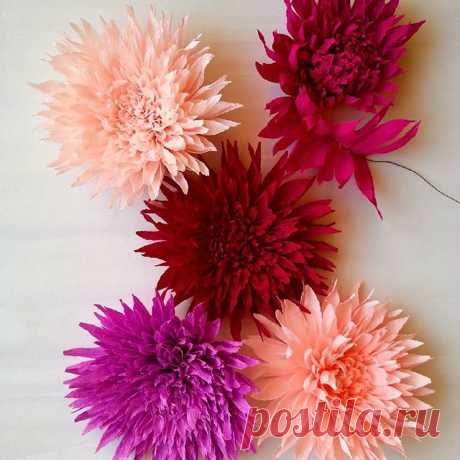 #paper #flowers #decoration #crepepaper #italianpaper