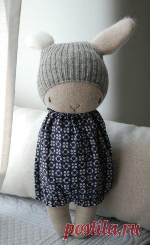 Игрушки из носка