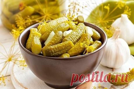 ДЕТСКИЕ МАРИНОВАННЫЕ ОГУРЧИКИ.
