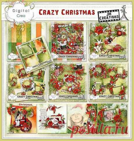 скрап_клипарт — «Crazy  Christmas» на Яндекс.Фотках