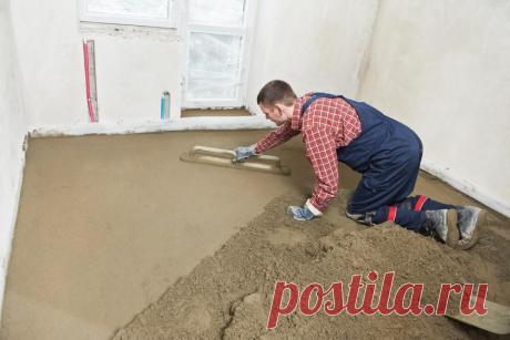 Наливной пол своими руками – Рамблер.Недвижимость
