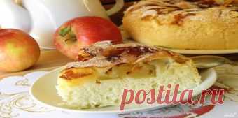 Шарлотка с яблоками в мультиварке - Рецепты для Мультиварки