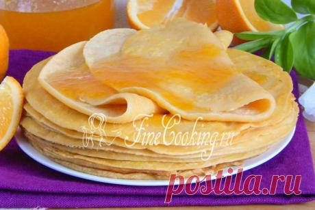 Тыквенные блинчики - FineCooking.ru