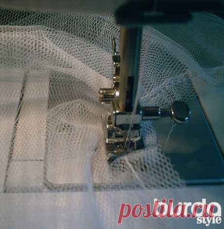 Как сшить юбку из фатина / Мастер-классы / Burdastyle