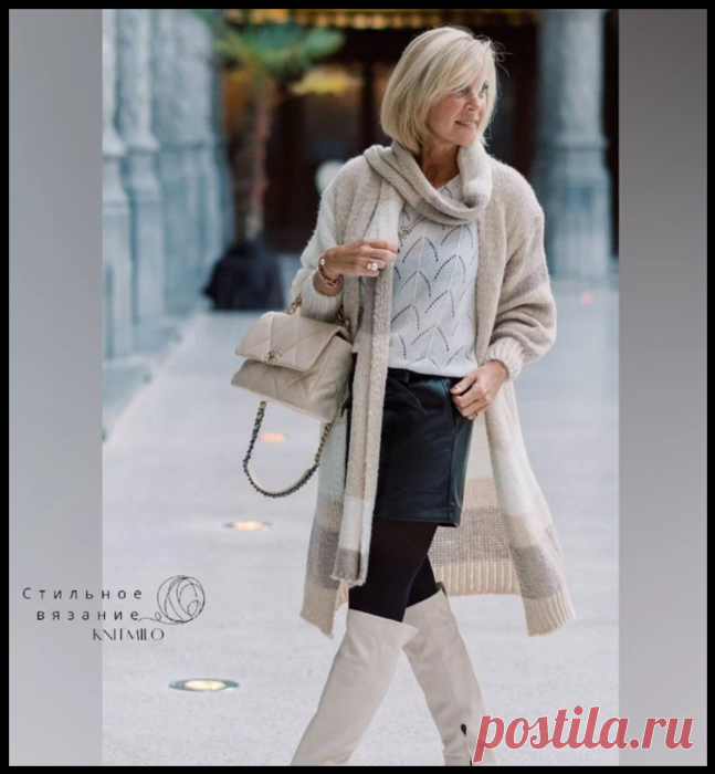 Стильные и яркие образы вязаных изделий от супер-модной бабушки Софи Ван де Вивер!