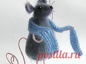 Как связать милую мышку - Ярмарка Мастеров - ручная работа, handmade