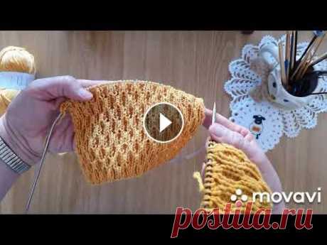 Красивый двухсторонний узор спицами/ #узорспицами#двухсторонийузорспицами#вязаниеспицамиикрючком Здравствуйте подписчики, друзья и гости моего канала, добро пожаловать на мой канал о вяза...