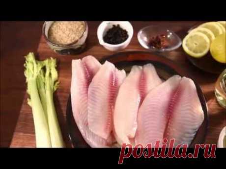 Mediterranean Style Baked Tilapia