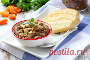 Паштет из чечевицы Мшош