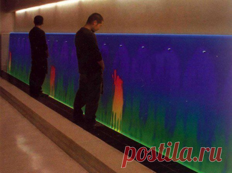 Теплочувствительное покрытие делает процесс мочеиспускания поистине красочным! / Занимательная реклама