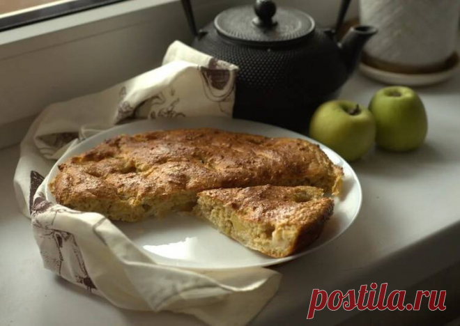 (36) ПП пирог из овсянки с яблоками - пошаговый рецепт с фото. Автор рецепта Ольга Смирнова🌳 . - Cookpad