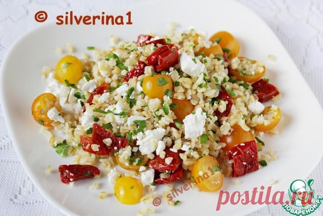 Булгур с томатами и фетой Кулинарный рецепт