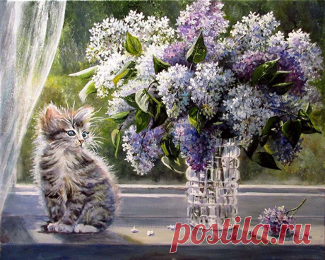 Сирень в живописи