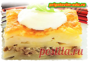 Гратен из картофеля с мясом «ORLOFF» — Кулинарные рецепты с фото и видео