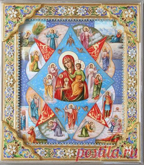 ИКОНА БОГОРОДИЦЫ «НЕОПАЛИМАЯ КУПИНА»