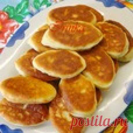 Пирожки с яблоками из творожного теста Кулинарный рецепт