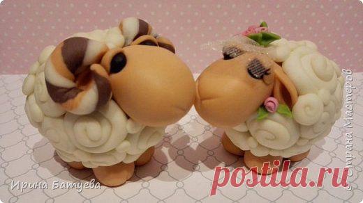 Влюбленные овечки — символ 2015 года. Мастер-класс - Сам себе волшебник