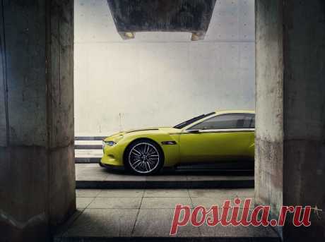 BMW 3.0 CSL Hommage Concept-симбиоз классических форм и современных технологии - CarBer