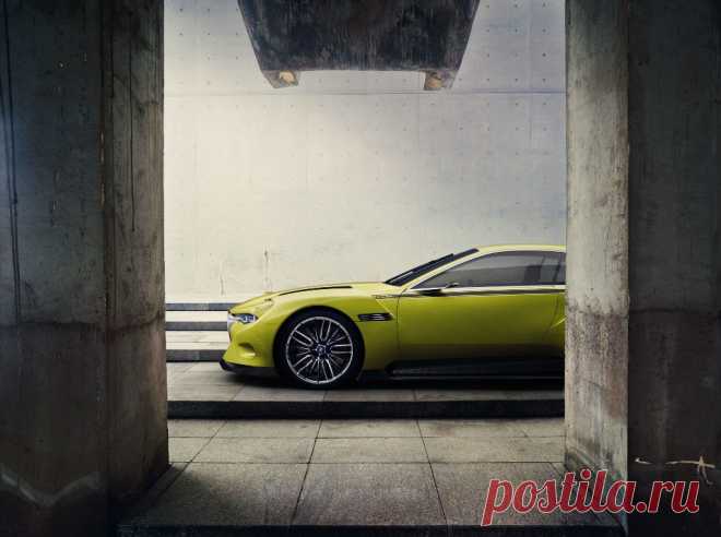BMW 3.0 CSL Hommage Concept-симбиоз классических форм и современных технологии - CarBer