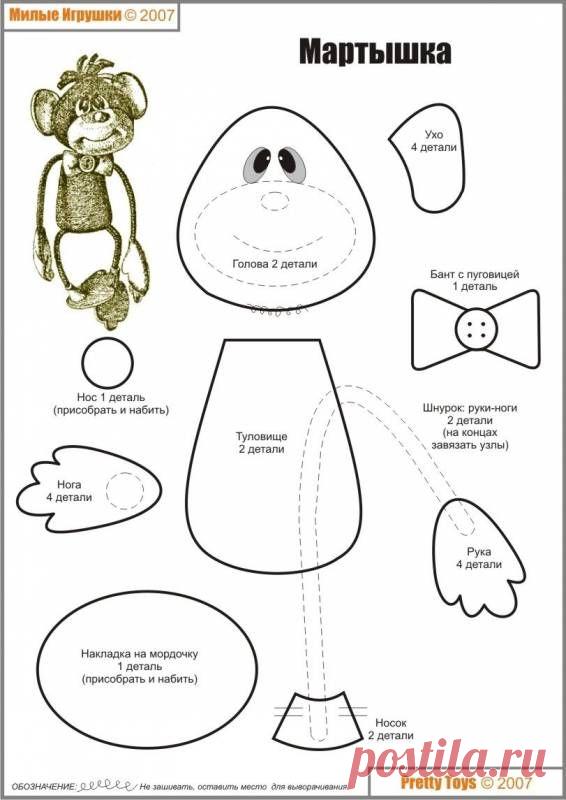 Разделы выкроек