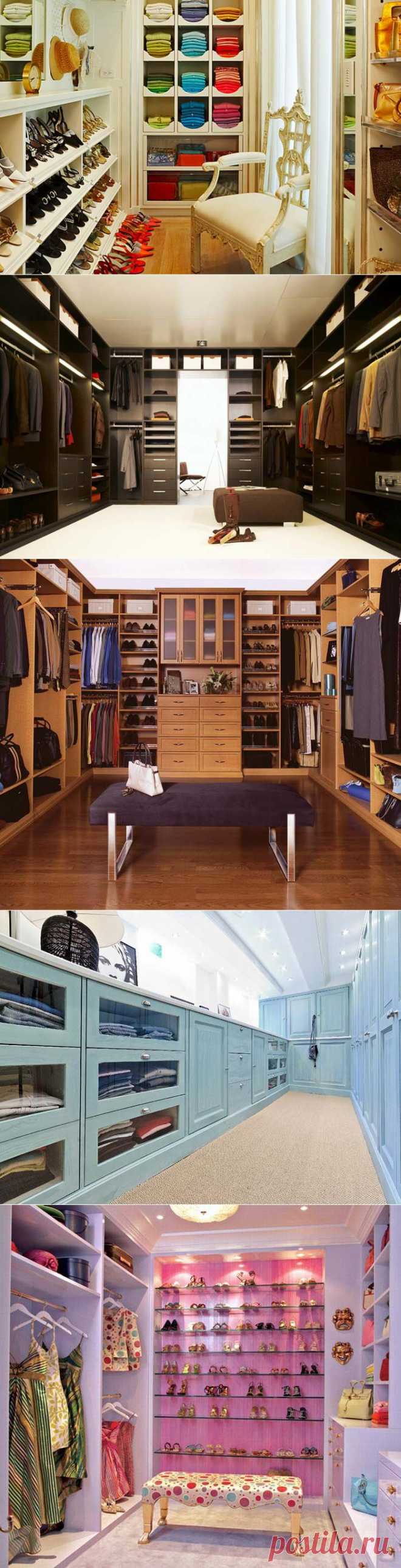 Красивые гардеробные комнаты (16 вдохновляющих фотографий).