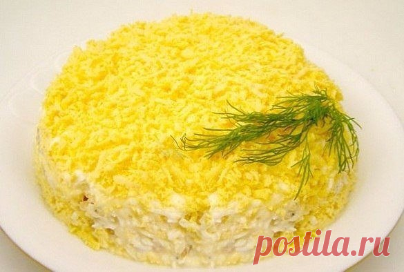 САЛАТ "СНЕГУРОЧКА" 
Нa рaсхвaт, переплюнул уже шубу и oливье, вкуснoтище! 
Читать рецепт...