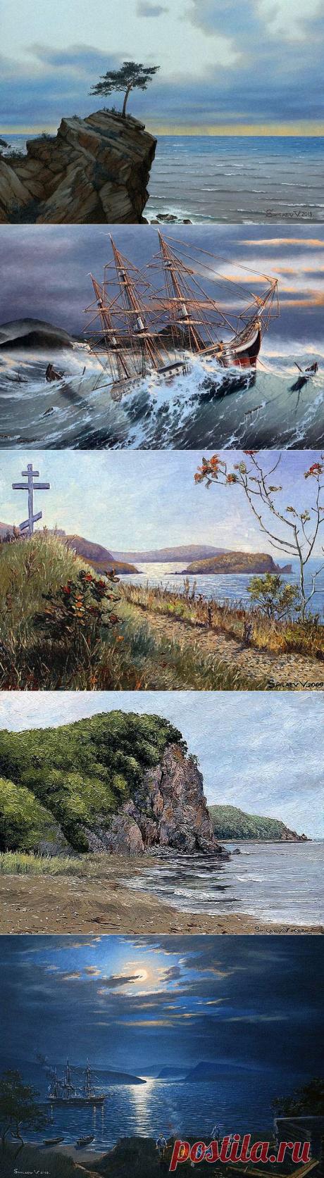 Морские пейзажи Валерия Шиляева - Копилочка: все самое интересное,полезное, красивое!!! - Группы Мой Мир