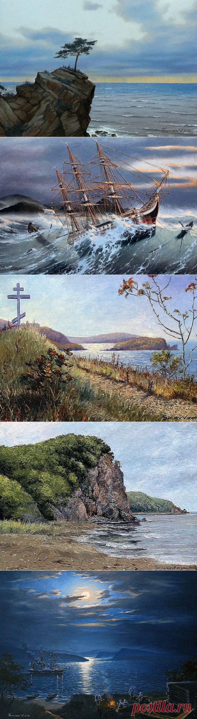 Морские пейзажи Валерия Шиляева - Копилочка: все самое интересное,полезное, красивое!!! - Группы Мой Мир