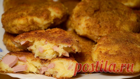 Котлеты из сыра и сосисок. Вкусная закуска за 15 минут! — Кулинарная книга - рецепты с фото
