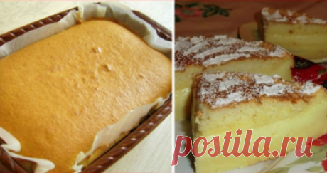 Самое вкусное пирожное! Его еще называют «Умное» 
Это по-настоящему нежное домашнее пирожное. Вся прелесть его заключается в том, что после смешивания всех ингредиентов получается достаточно жиденькое тесто, но когда вы поставите его в духовку, то о…