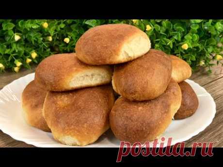 Пирожки как ПУХ! Без яиц и масла!